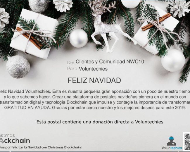 ChristmasBlockchain.org, nuestra aportación al mundo portada en medios